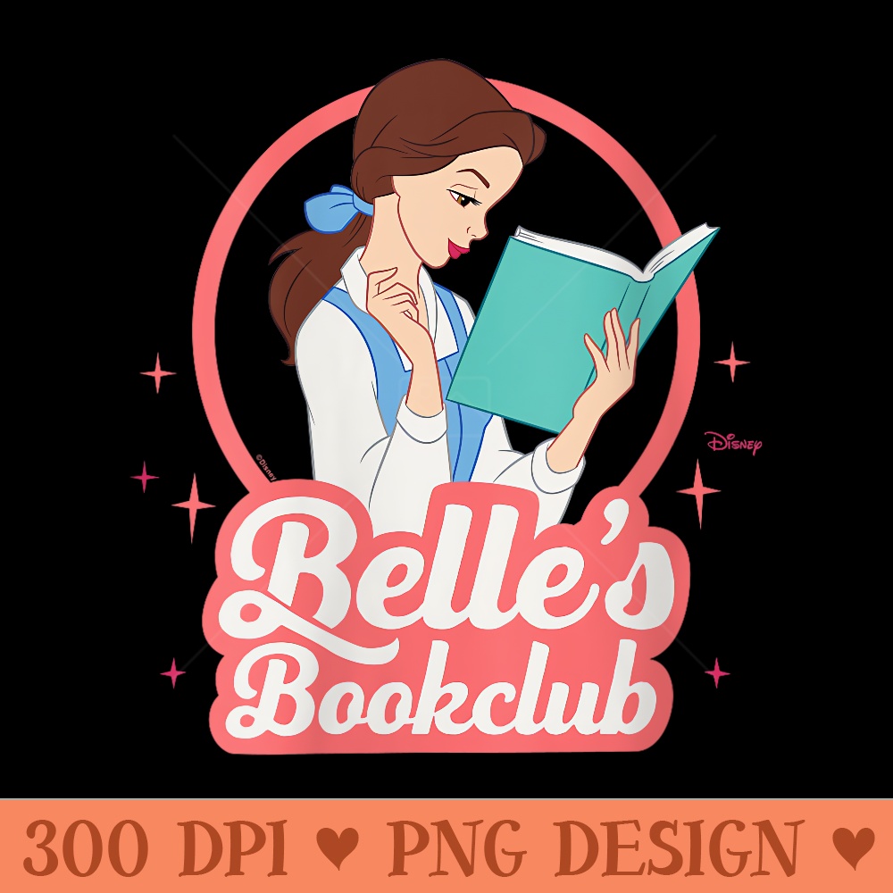 s Disney Princess Belles Bookclub - PNG download with transparent background - Quick And Seamless Download Process