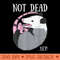 Not Dead Yet Meme Funny Possum Trash Dead Opossum - Digital PNG Downloads - Lifetime Access To Purchased Files