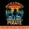 Retro Pirates Pirate Princess Crossbones Girl - High Quality PNG Files - Spice Up Your Sublimation Projects