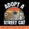 Adopt A Street Cat Possum Opossum Raccoon - PNG download with transparent background - Revolutionize Your Designs