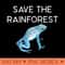 Cute Poison Dart Frog Save the Rainforest Premium - PNG download - Perfect for Sublimation Mastery