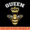 Queen Bee Crown Men Girls Honey Hive Beekeeping Bee - Ready To Print PNG Designs - High Resolution And Print Ready Designs
