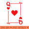 Playing Cards Queen Hearts Card Queen Card - PNG Prints - Unlock Vibrant Sublimation Designs