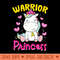 Childhood Cancer Awareness Unicorn Warrior Princess - Exclusive PNG designs - Premium Quality PNG Artwork