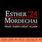 Purim Presidential Election Vote Queen Esther Mordechai - PNG download for graphic design - Bring Your Designs to Life