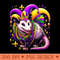 Mardi Gras Opossum - Exclusive PNG designs - Lifetime Access To Purchased Files
