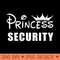 Halloween Dad Mom Daughter Adult , Princess Security - PNG graphics - High Resolution And Print Ready Designs