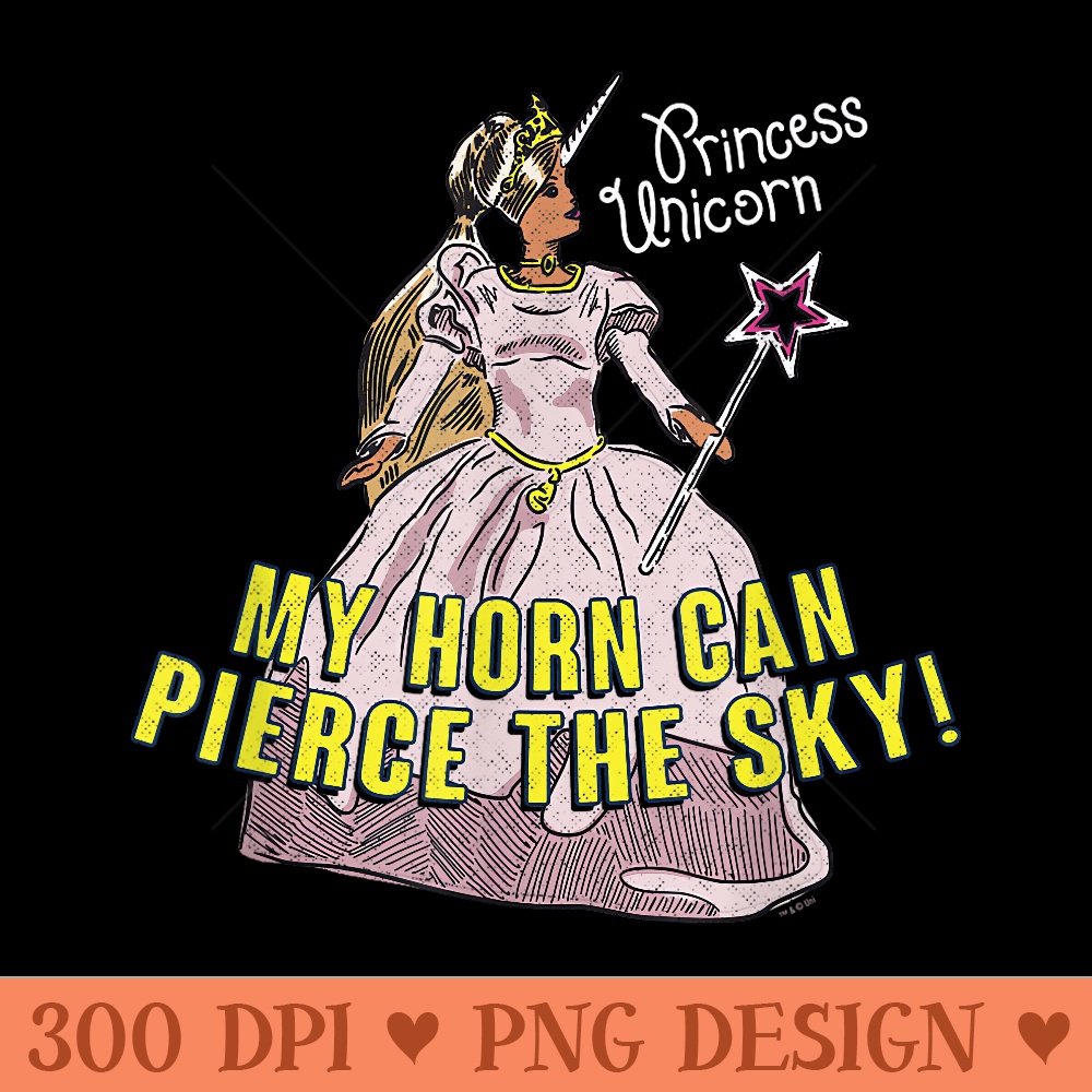 The Office Princess Unicorn Funny T Official - High Quality PNG files - Quick And Seamless Download Process