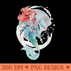 disney 100 platinum princess collection ariel d100 - png prints