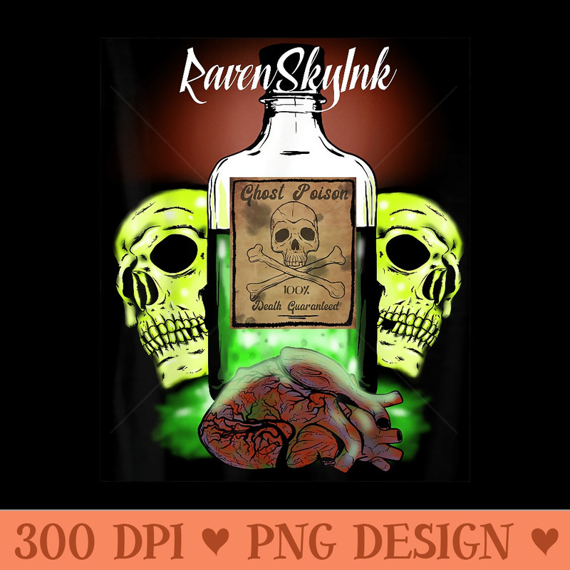 Poison shirt - Modern PNG designs - Perfect for Sublimation Art