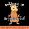 Nothing Is ImpossumBle Animal Pun Possum Lover - Design PNG template - Limited Edition And Exclusive Designs