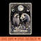 Raccoon Opossum Street Cats Tarot Card Witchcraft Possum - Sublimation PNG Designs - Bring Your Designs to Life