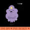 Adventure Time Lumpy Space Princess OMG - High Quality PNG files - Eco Friendly And Sustainable