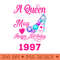 Queen Was Born In May 1997 Girl 24 Years Birthday - Free PNG download - Perfect for Sublimation Art