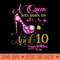 A Queen Was Born on April 10, 10th April Birthday - PNG design assets - Transform Your Sublimation Creations
