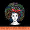 Afro Black Queen African American Melanin Queen - PNG Prints - Transform Your Sublimation Creations