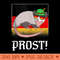 Possum Beer Oktoberfest Prost German Flag Funny Opossum - Ready To Print PNG Designs - Limited Edition And Exclusive Designs
