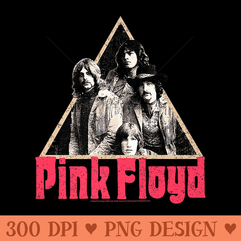Pink Floyd Band Pyramid Premium - Free PNG download - Transform Your Sublimation Creations
