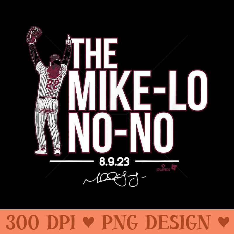 Michael Lorenzen The MikeLo NoNo Philadelphia Baseball - PNG Graphics - Revolutionize Your Designs