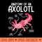 Axolotl Anatomy of Axolotl Science Pet Axolotl Lover - Vector PNG Clipart - Premium Quality PNG Artwork