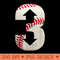 3 Up 3 Down  Three Up Three Down Baseball - PNG clipart download - Create with Confidence
