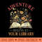 Adventure Begins At Your Library Summer Reading 2024 Flowers - PNG download - Revolutionize Your Designs
