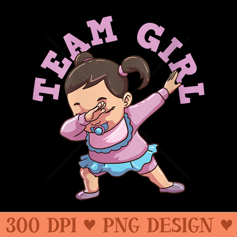 s Gender Reveal Team Girl - Mug Sublimation PNG - Limited Edition And Exclusive Designs