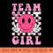 Team Girl Gender Reveal Party Team No Nuts - High Quality PNG files - Versatile And Customizable Designs