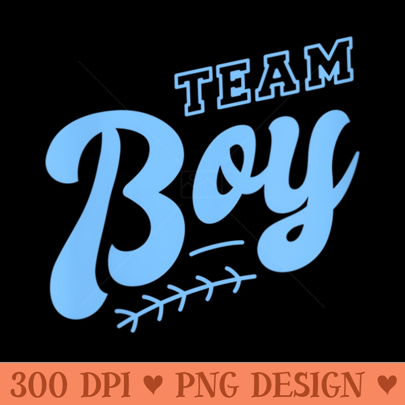 s Team Gender Reveal Baby Shower s for Men - PNG download with transparent background - Enhance Your Apparel