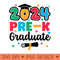 Class 2024 PreK Graduate Preschool Graduation Summer - High Resolution PNG Designs - Bold & Eye Catching