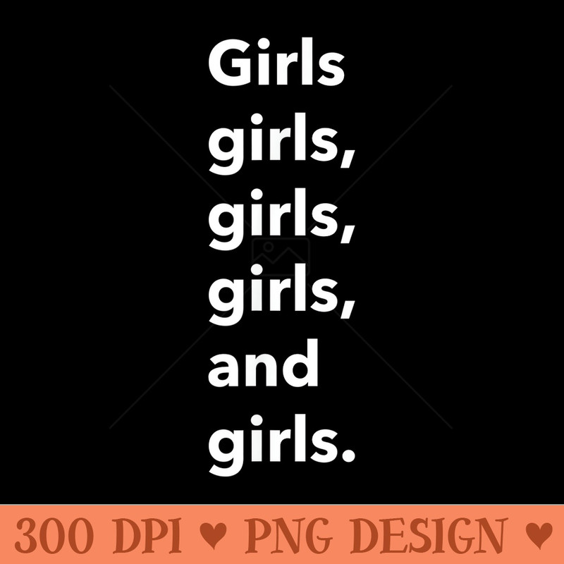 Funny Girls, Girls For Team Girl Fans - Vector PNG download - Create with Confidence