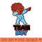 Team Funny Gender Reveal Blue Party For Men - Free PNG download - Perfect for Sublimation Art