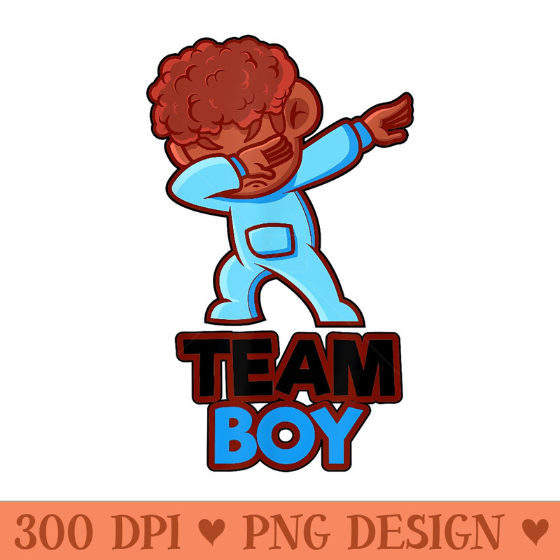 Team Funny Gender Reveal Blue Party For Men - Free PNG download - Perfect for Sublimation Art