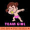 Gender Reveal Team Girl - Modern PNG designs - Enhance Your Apparel