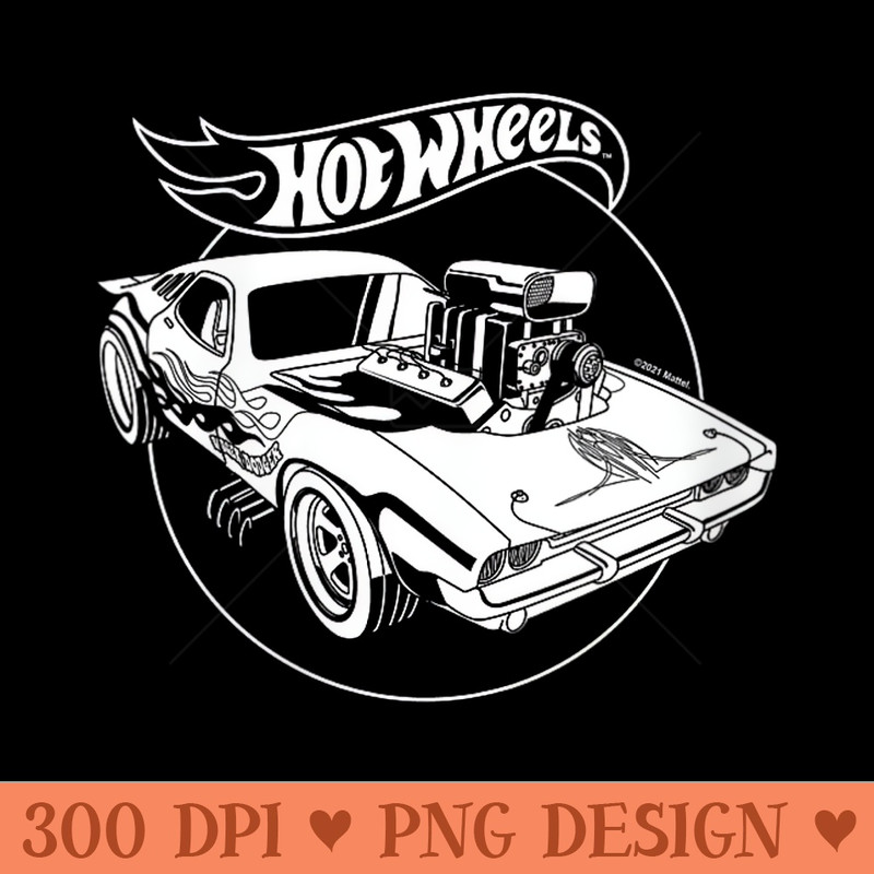 Hot Wheels Rodger Dodger - PNG Prints - Transform Your Sublimation Creations