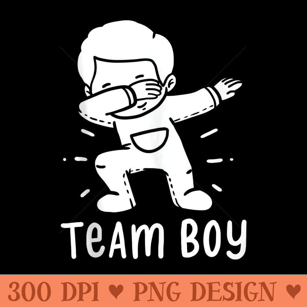 Team Gender Reveal Party - Transparent PNG Clipart - Create with Confidence