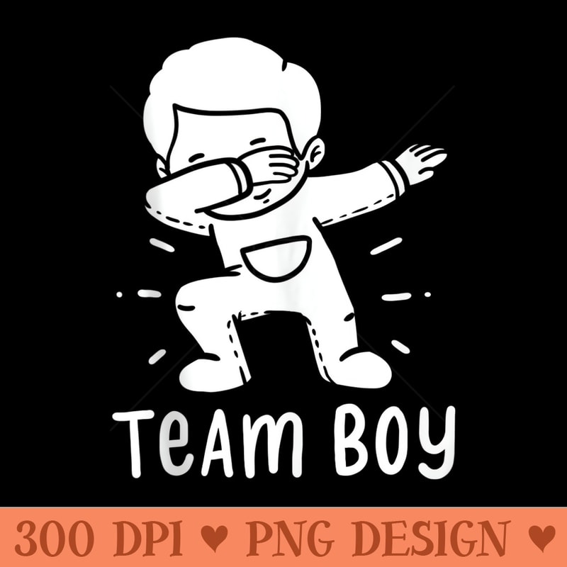 Team Gender Reveal Party - Transparent PNG Clipart - Create with Confidence