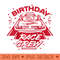 Hot Wheels Birthday Race Crew Raglan Baseball - PNG Download - Enhance Your Apparel