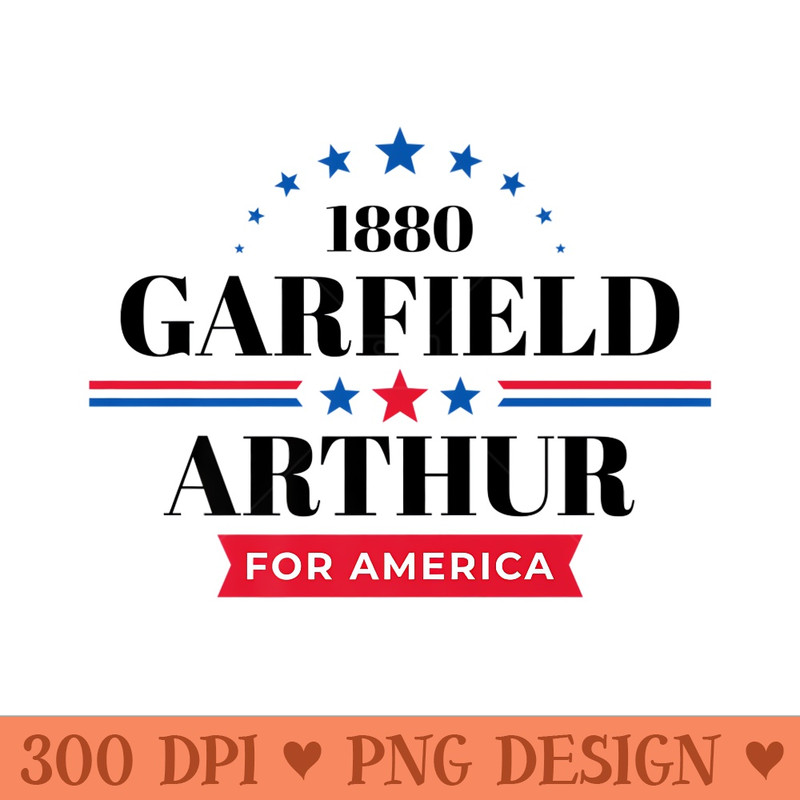 President James Garfield 1880 Republican Campaign Premium - PNG Graphics - Boost Your Success with this Inspirational PNG Download