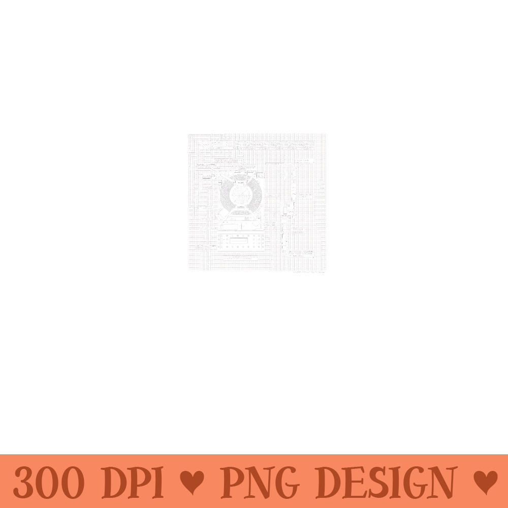 Ghostbusters Proton Pack Schematics Premium - PNG Prints - Perfect for Sublimation Art