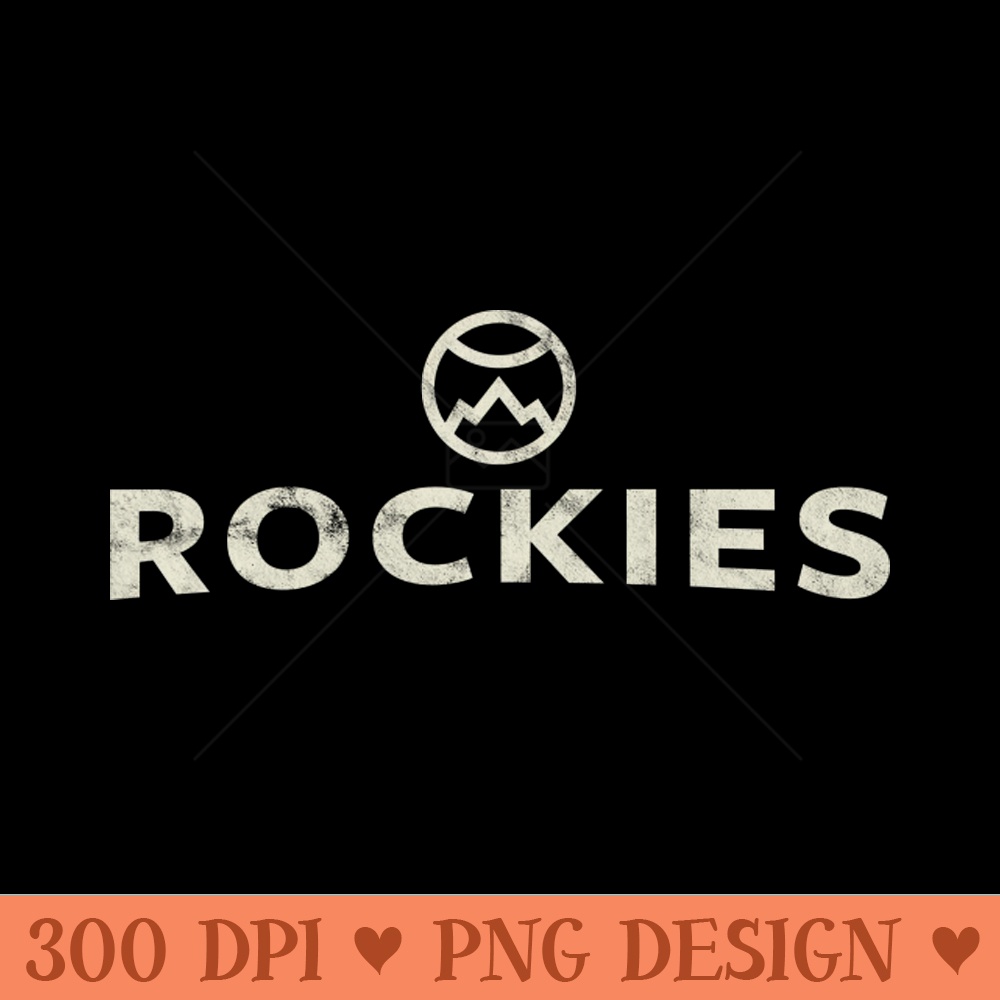 Colorado Rockies by Buck Originals - Vector PNG Clipart - Bring Your Designs to Life