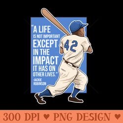 jackie robinson - png design files