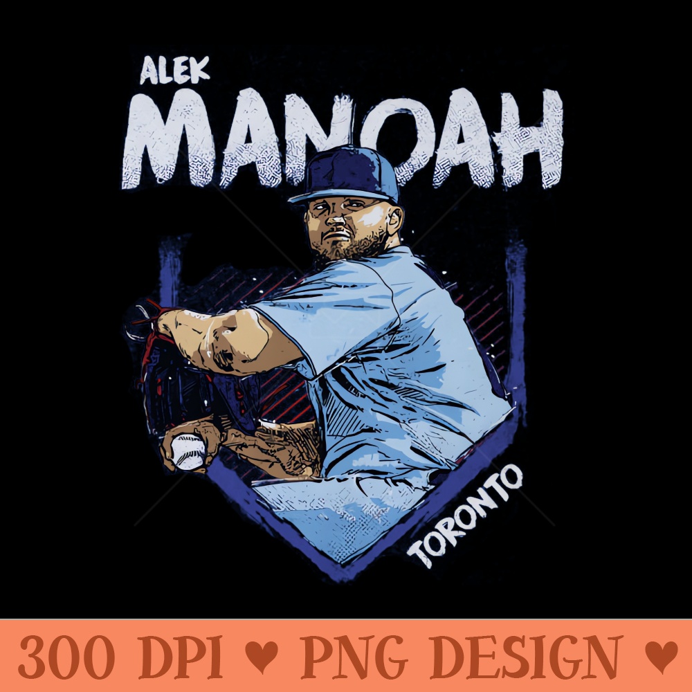 Alek Manoah Toronto Base - Vector PNG Clipart - Create with Confidence
