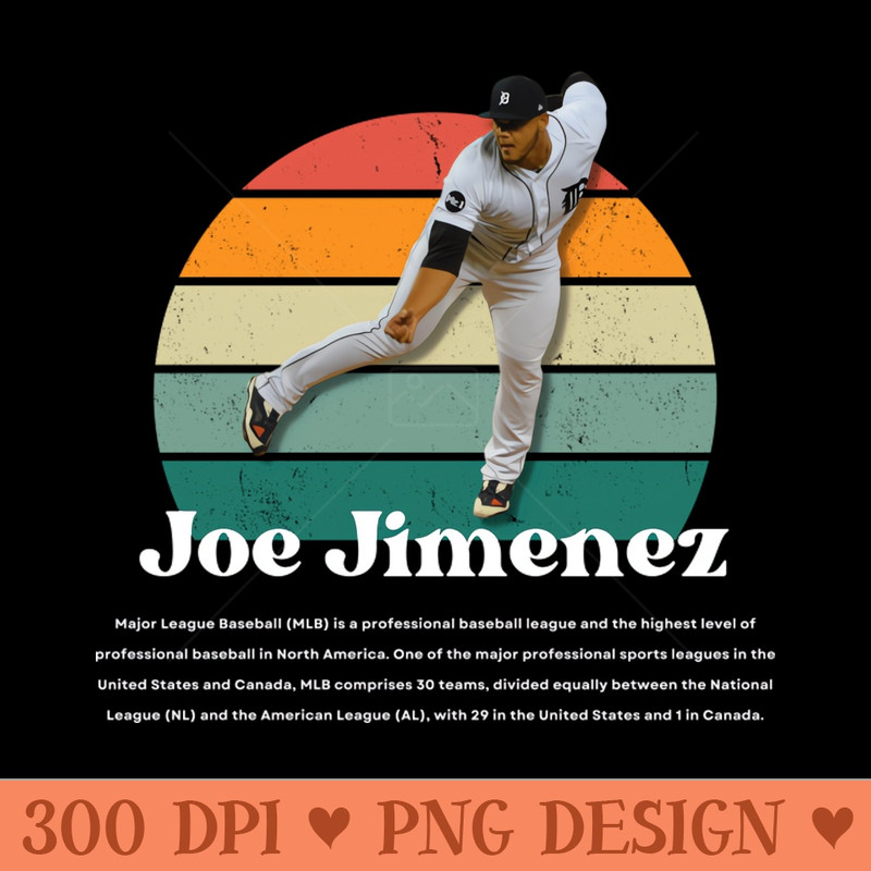 Joe Jimenez Vintage Vol - High Resolution PNG download - Perfect for Creative Projects