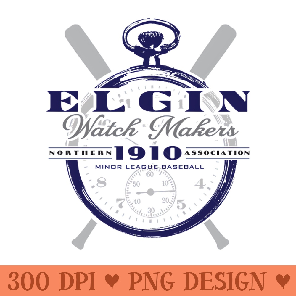 Elgin Watchmakers - High Resolution PNG download - Bold & Eye Catching