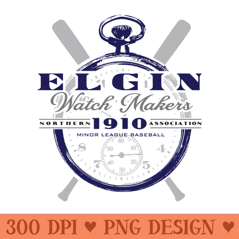 Elgin Watchmakers - High Resolution PNG download - Bold & Eye Catching