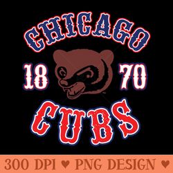 chicago cubs - high resolution png image download