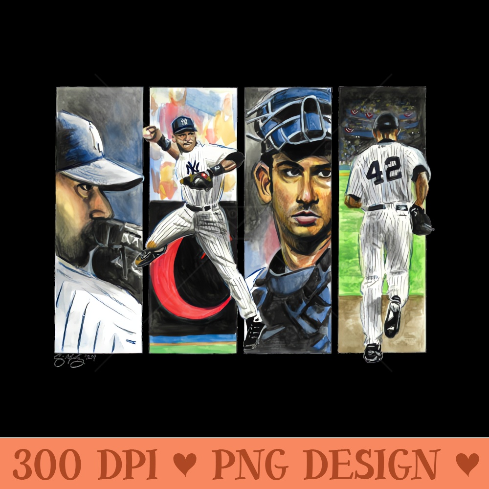 The Core Four - PNG Clipart for Graphic Design - Easy To Print And User Friendly Designs