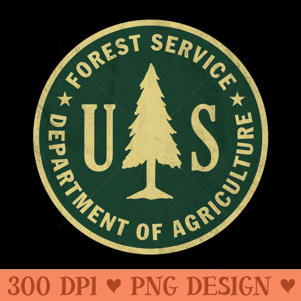 US Forest Service by Buck Originals - Digital PNG Downloads - Unique And Exclusive Designs