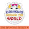 Drinking Around the World - Beautiful PNG download - Versatile And Customizable Designs